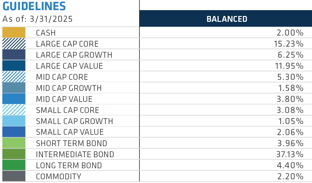 TAM Balanced Allocations Q1 2025
